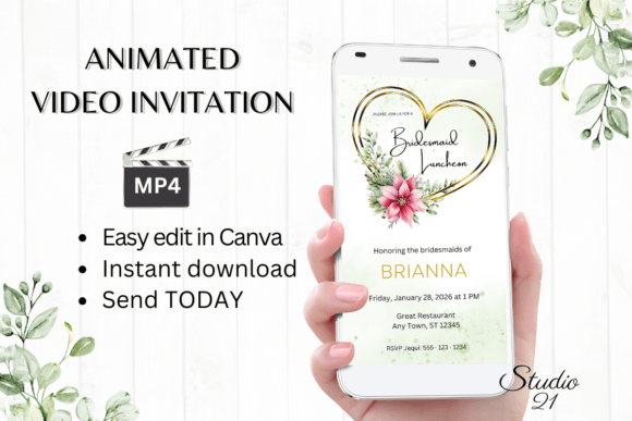 Christmas Bridesmaid Luncheon W4198BL: A Festive Font for Elegant Celebrations