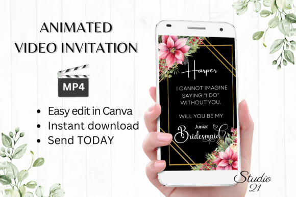 Christmas Junior Bridesmaid W3195JM: A Festive Display Font